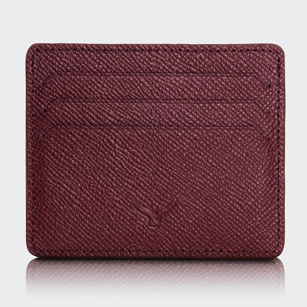 Mapi 3102 Men Leather Card Holder Burgundy