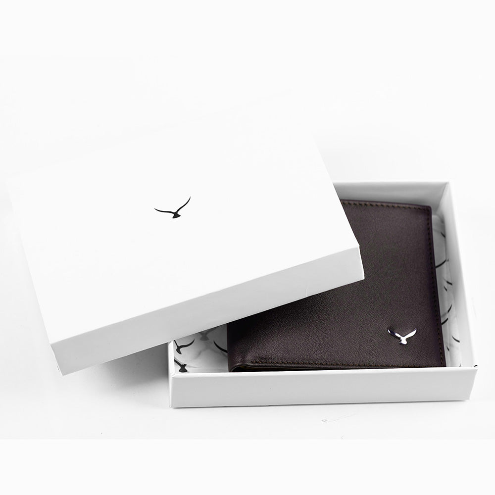 Mapi 4003 Men Leather Wallet With Two Compartments And Coin Packets