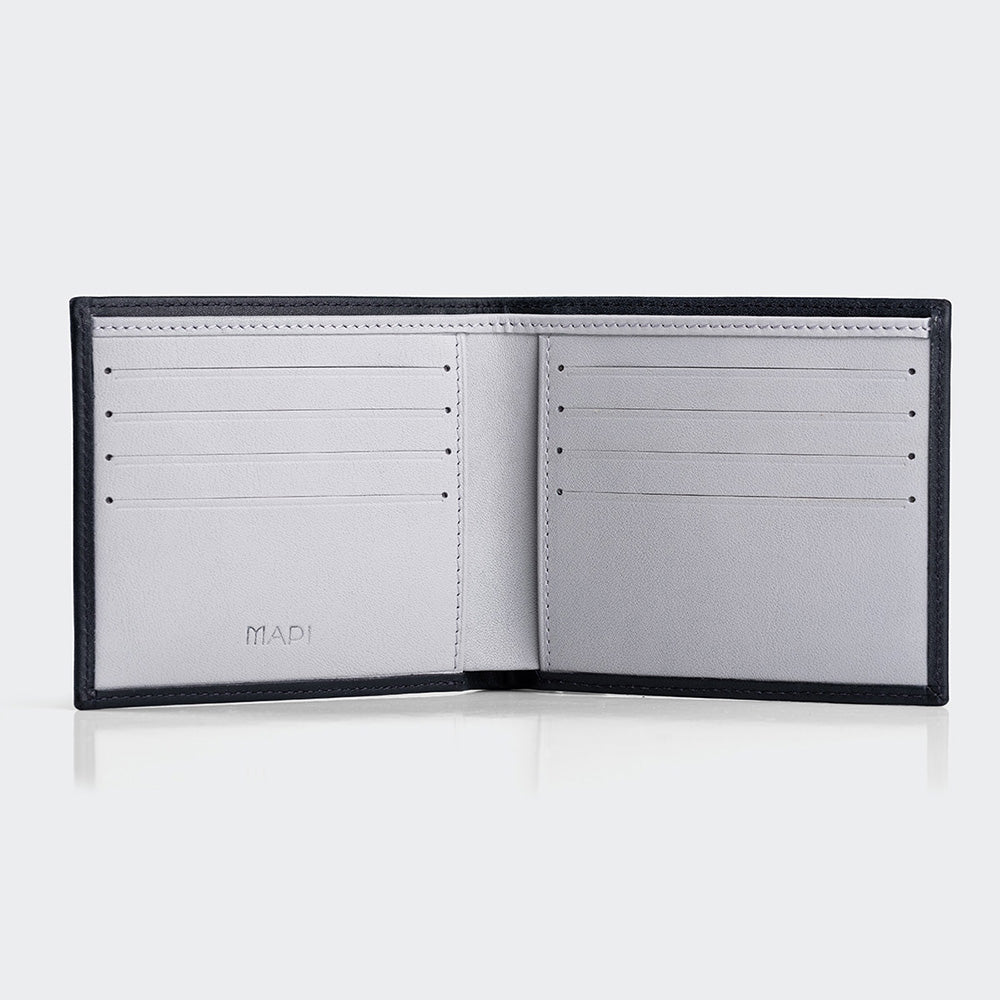 Mapi 4003 Men Leather Wallet With Two Compartments And Coin Packets