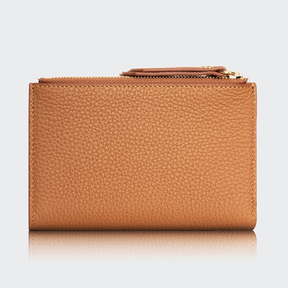 Mapi 5107 Women Two Pocket Leather Wallet With Magnetic Closure