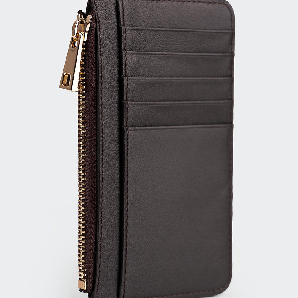 Mapi 5507 Women Leather Card Holder With Zipper