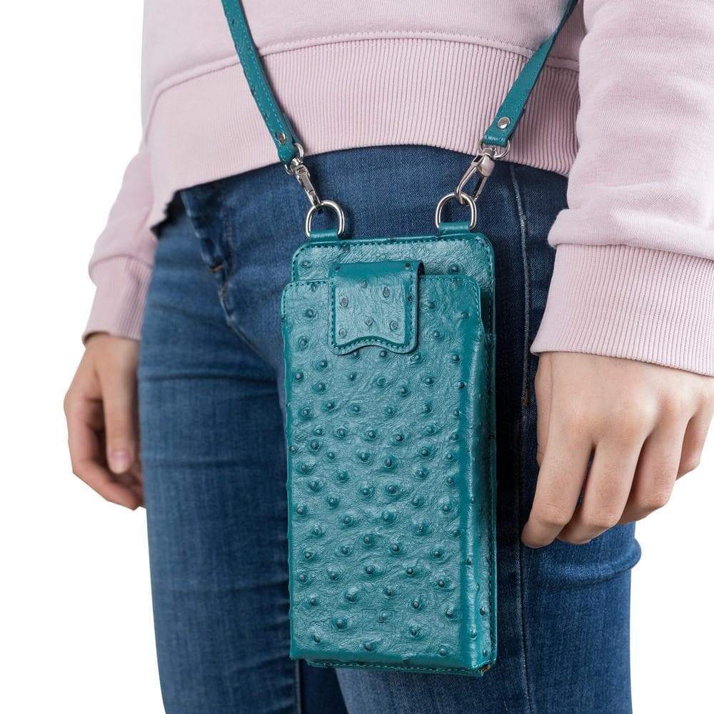 Bayelon Marlo Leather Universal Phone Case - Crossbody Wallet