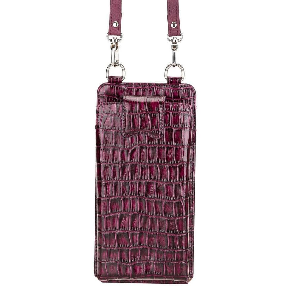 Bayelon Marlo Leather Universal Phone Case - Crossbody Wallet