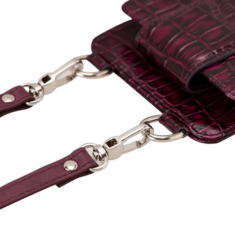Bayelon Marlo Leather Universal Phone Case - Crossbody Wallet