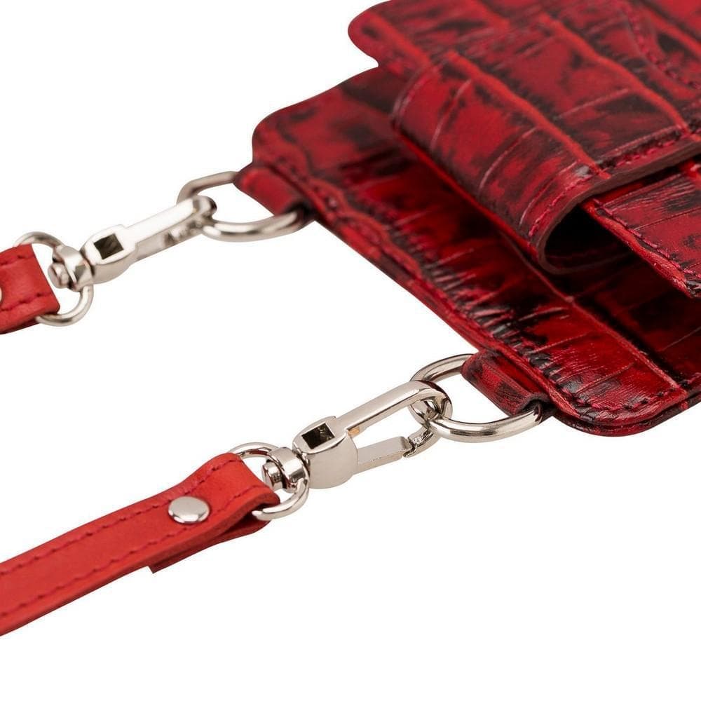 Bayelon Marlo Leather Universal Phone Case - Crossbody Wallet