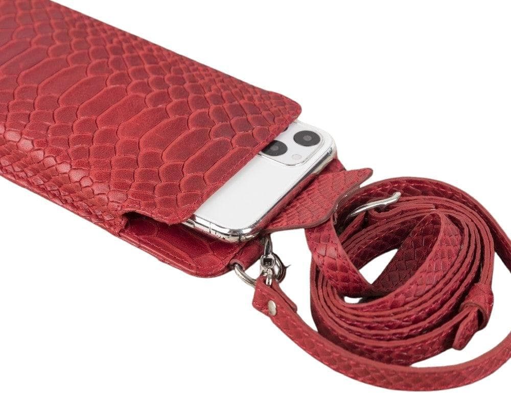 Bayelon Marlo Leather Universal Phone Case - Crossbody Wallet