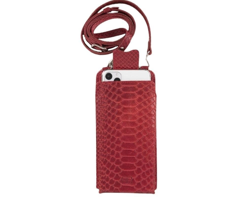 Bayelon Marlo Leather Universal Phone Case - Crossbody Wallet