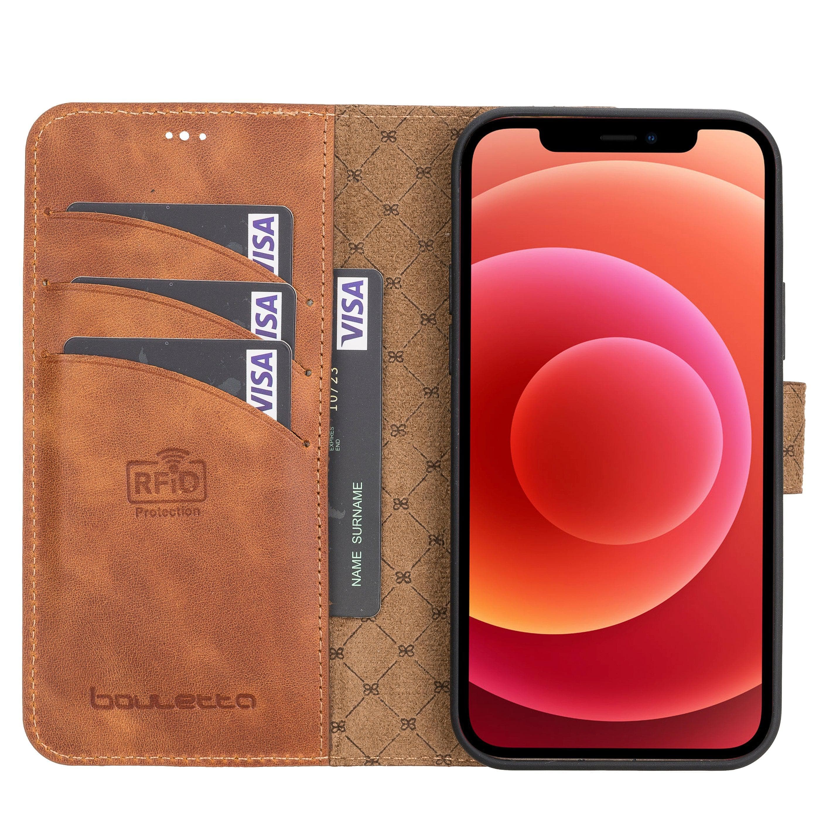 Bouletta Magic iPhone 12 Pro Max Leather Detachable Wallet Case