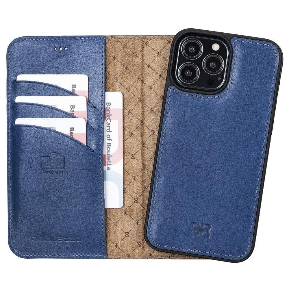 Bouletta Magic iPhone 13 Pro Max Colorful Leather Detachable Wallet Case