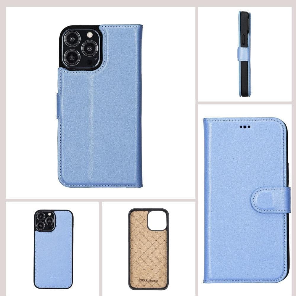 Bouletta Magic iPhone 13 Pro Max Colorful Leather Detachable Wallet Case