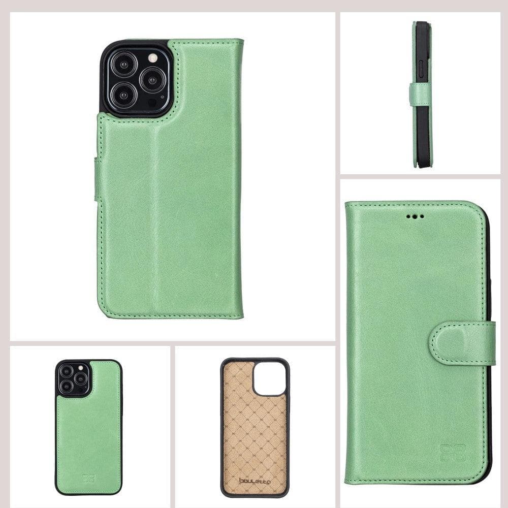 Bouletta Magic iPhone 13 Pro Max Colorful Leather Detachable Wallet Case