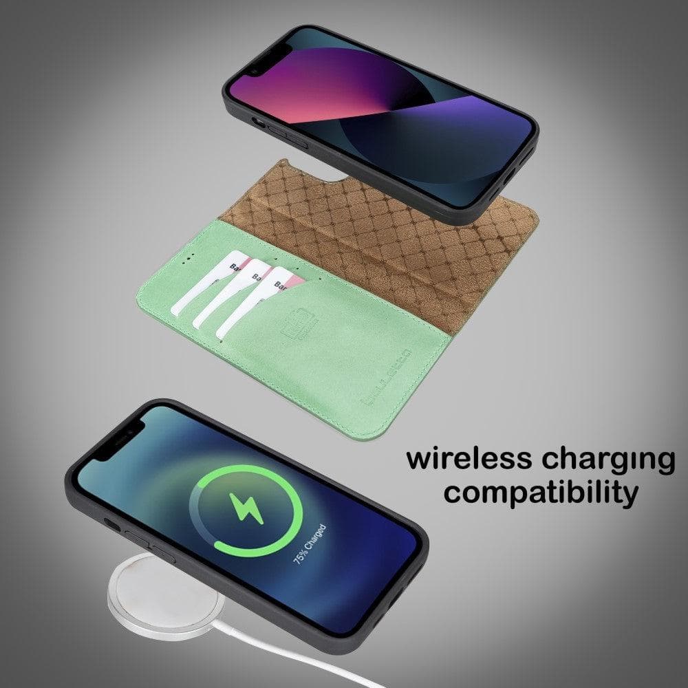 Bouletta Magic iPhone 13 Pro Max Colorful Leather Detachable Wallet Case