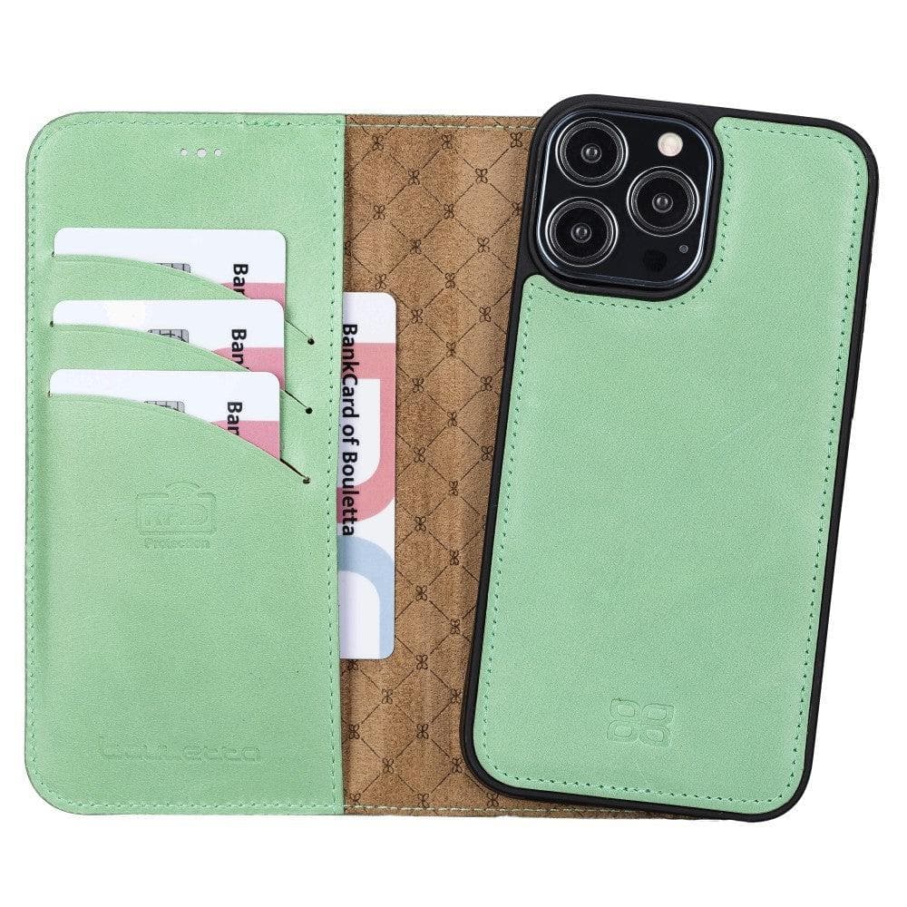 Bouletta Magic iPhone 13 Pro Max Colorful Leather Detachable Wallet Case