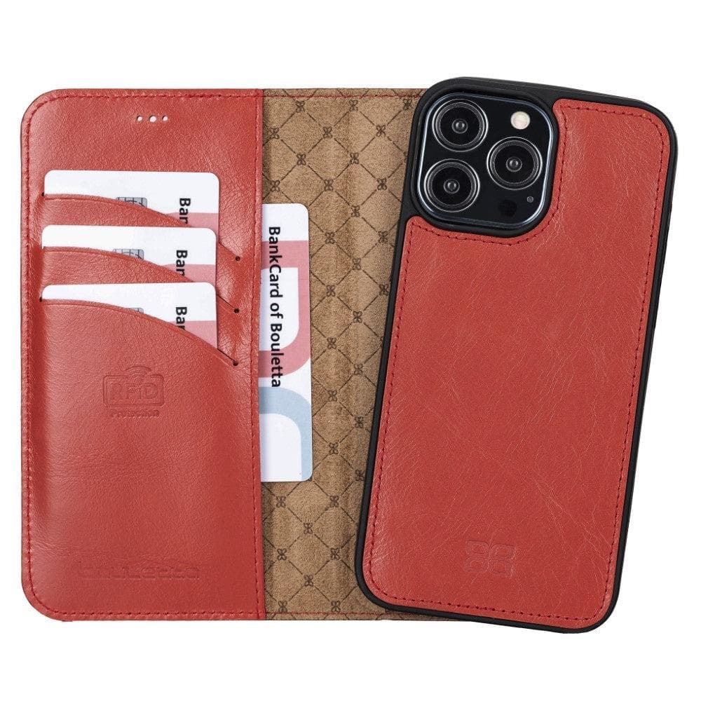 Bouletta Magic iPhone 13 Pro Max Colorful Leather Detachable Wallet Case
