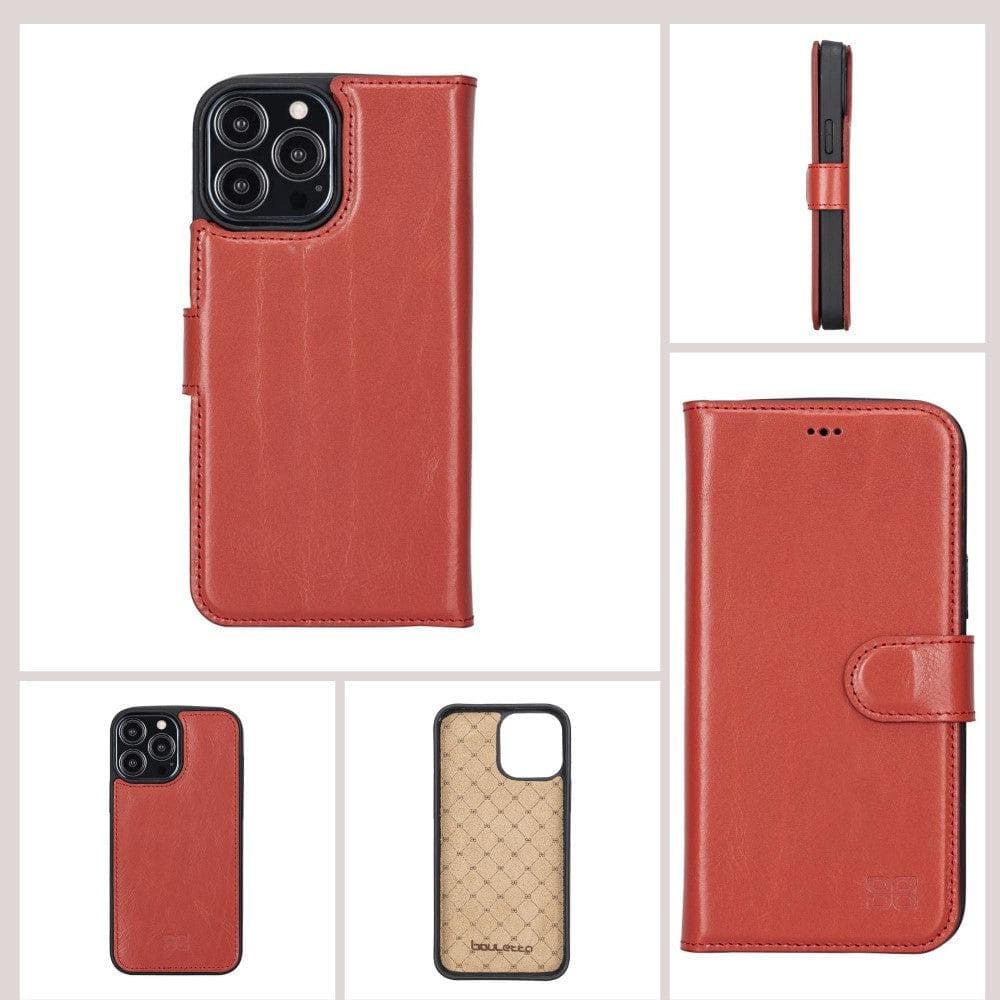 Bouletta Magic iPhone 13 Pro Max Colorful Leather Detachable Wallet Case