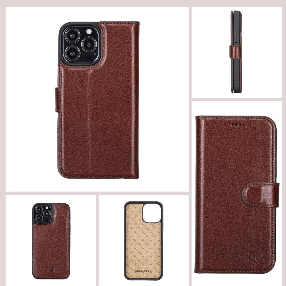 Bouletta Magic iPhone 13 Pro Max Colorful Leather Detachable Wallet Case