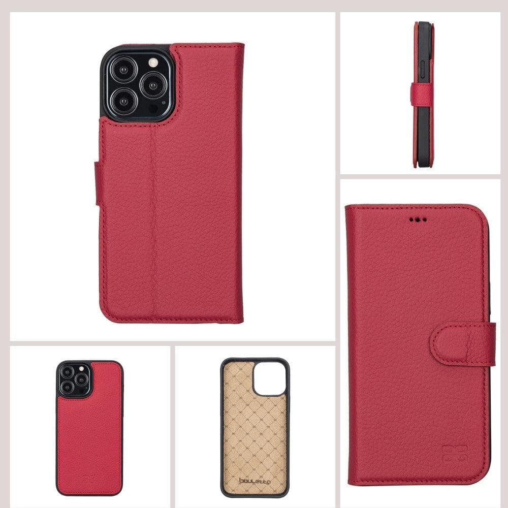 Bouletta Magic iPhone 13 Pro Max Colorful Leather Detachable Wallet Case