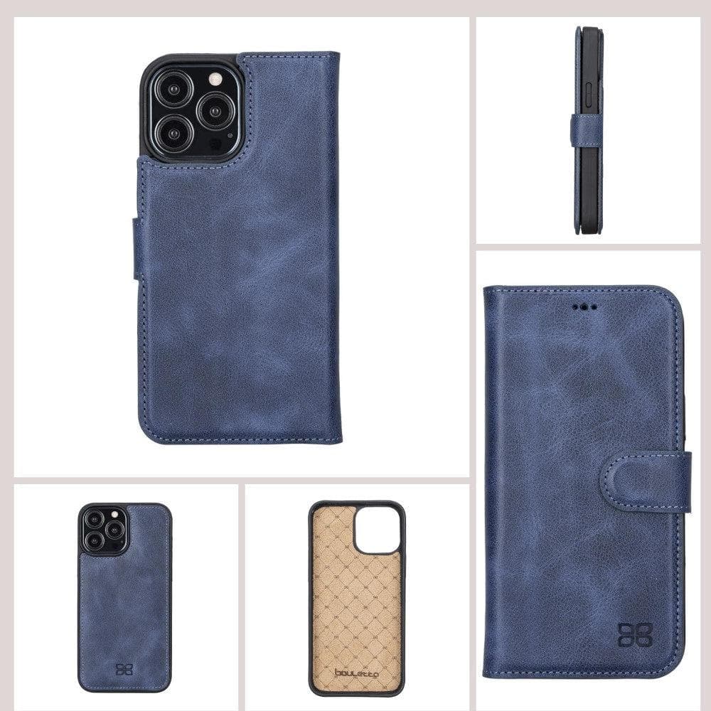 Bouletta Magic iPhone 13 Pro Max Colorful Leather Detachable Wallet Case