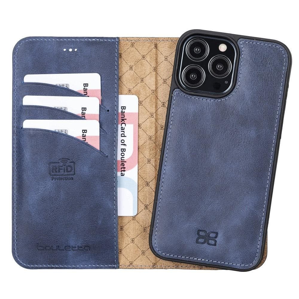 Bouletta Magic iPhone 13 Pro Max Colorful Leather Detachable Wallet Case