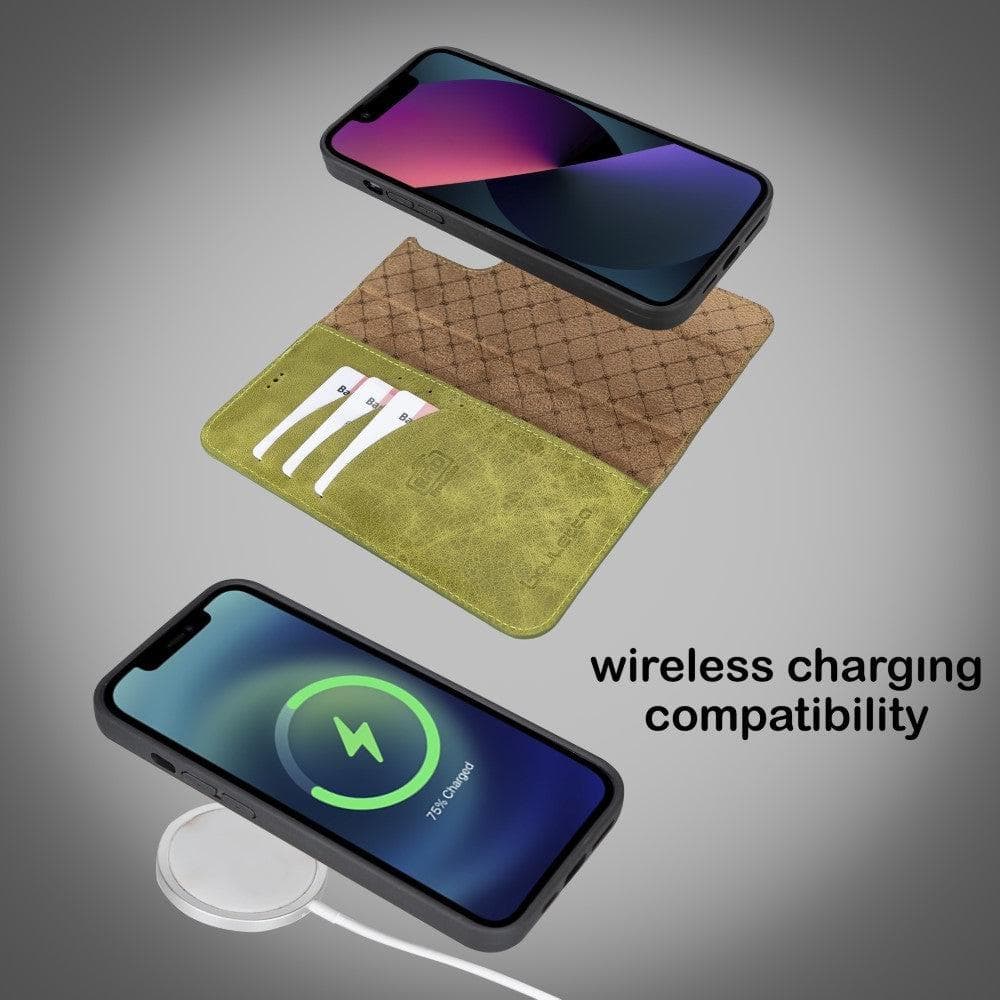 Bouletta Magic iPhone 13 Pro Max Colorful Leather Detachable Wallet Case