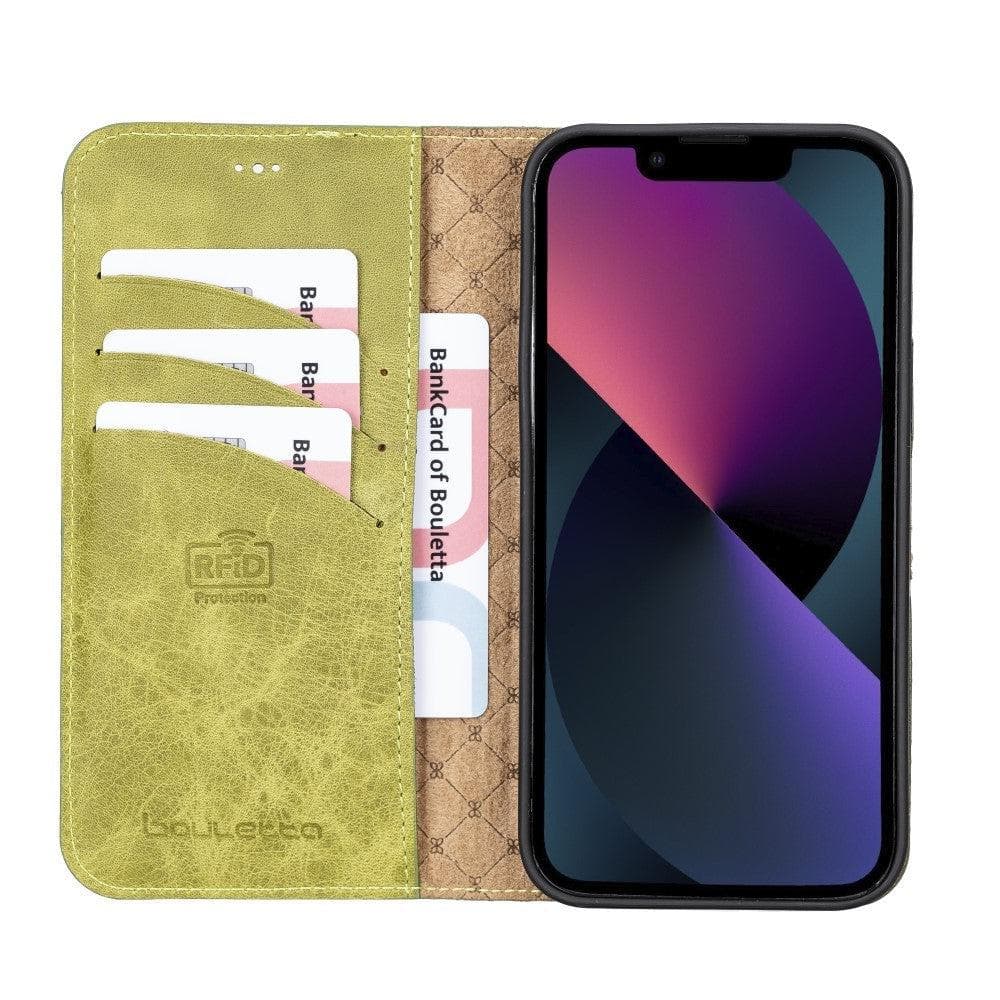 Bouletta Magic iPhone 13 Pro Max Colorful Leather Detachable Wallet Case