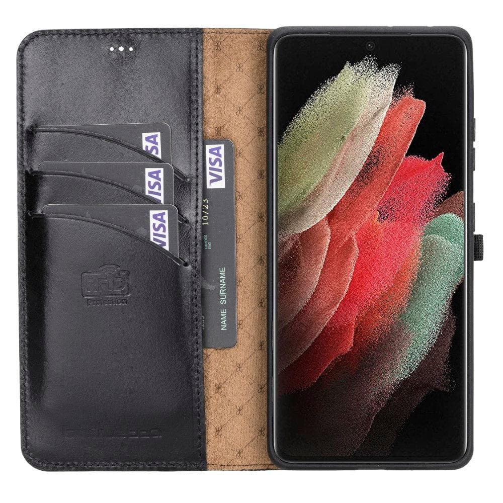 Bouletta Bouletta Magic Detachable Leather Wallet Case for Samsung Galaxy S21