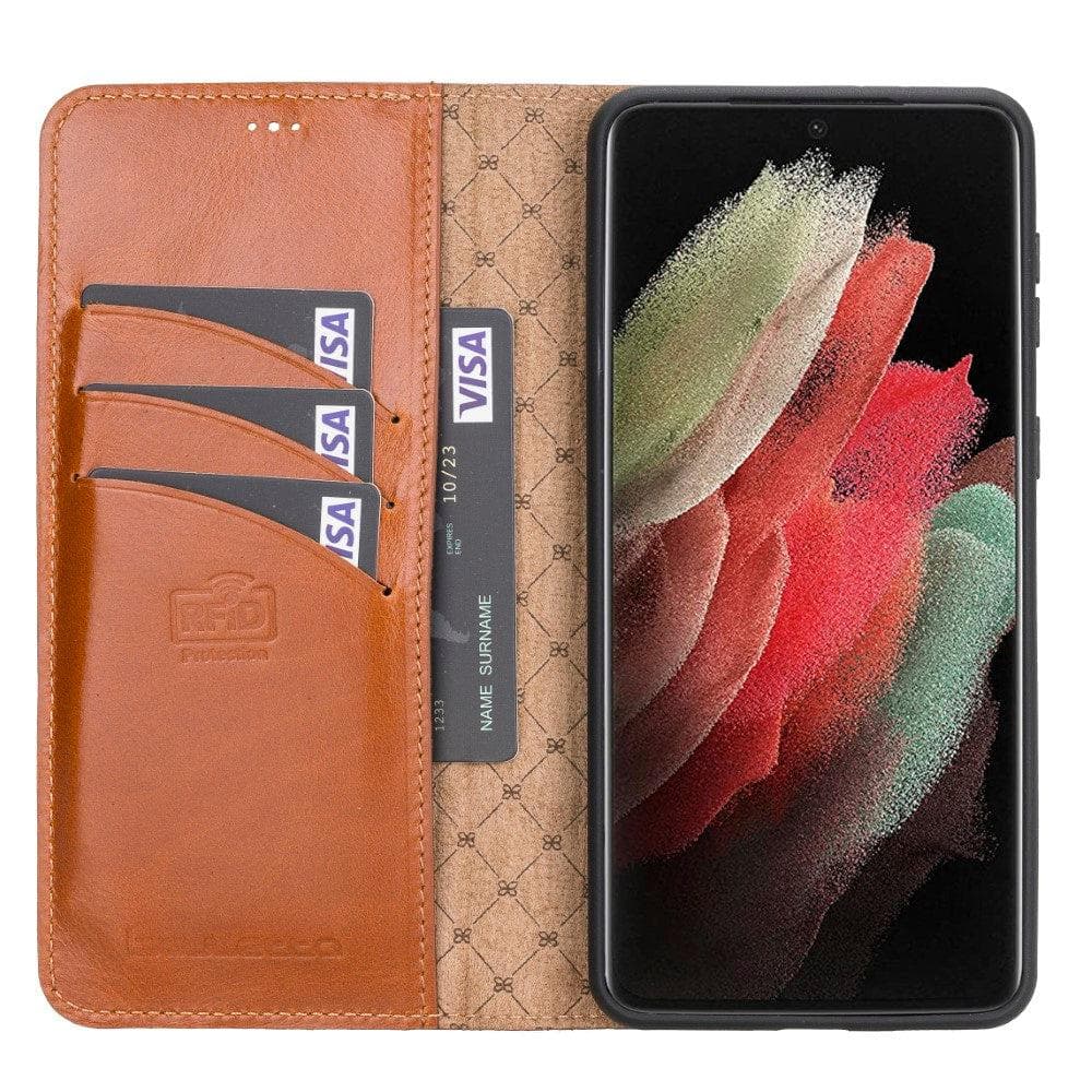 Bouletta Bouletta Magic Detachable Leather Wallet Case for Samsung Galaxy S21
