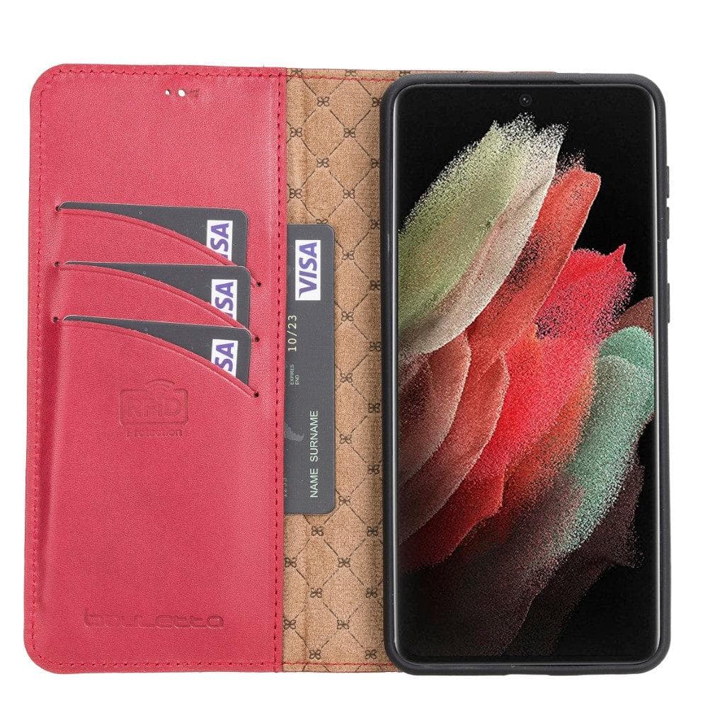 Bouletta Bouletta Magic Detachable Leather Wallet Case for Samsung Galaxy S21