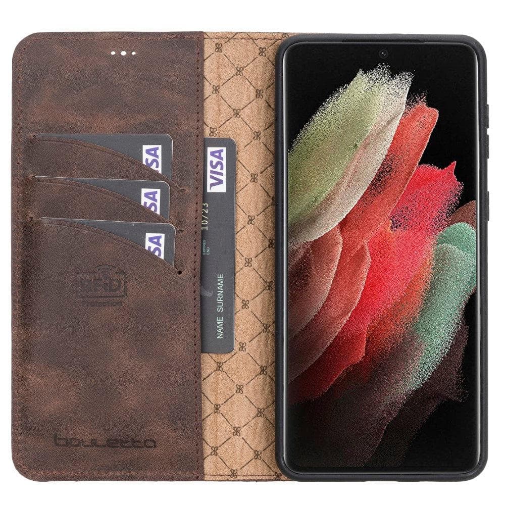 Bouletta Bouletta Magic Detachable Leather Wallet Case for Samsung Galaxy S21
