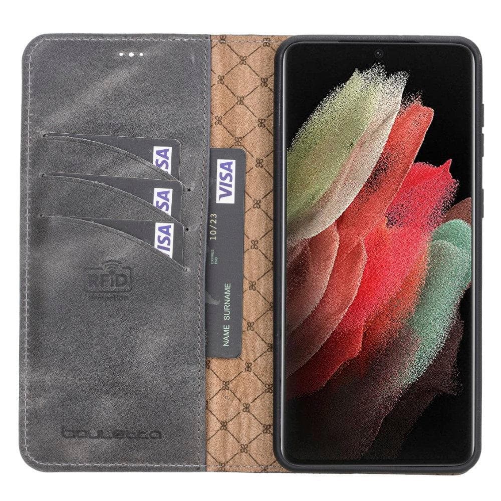Bouletta Bouletta Magic Detachable Leather Wallet Case for Samsung Galaxy S21