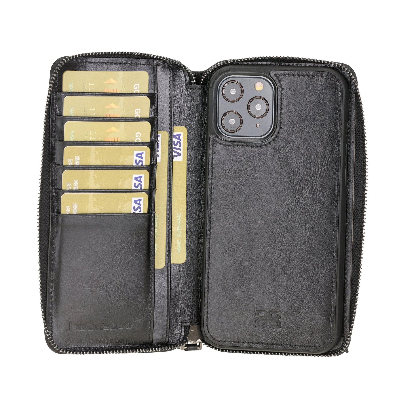Bouletta Pouch Magic iPhone 12 Pro Max Detachable Leather Wallet Case