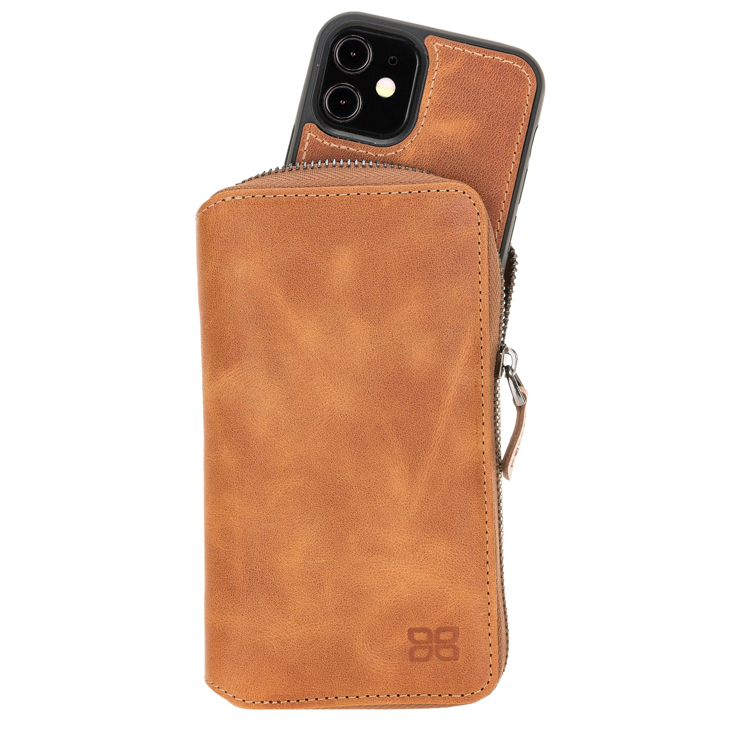 Bouletta Pouch Magic iPhone 12 Mini Detachable Leather Wallet Case