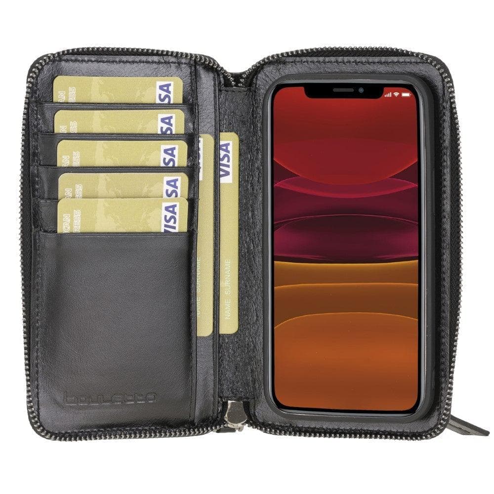 Bouletta Pouch Magic iPhone 12 Pro Max Detachable Leather Wallet Case