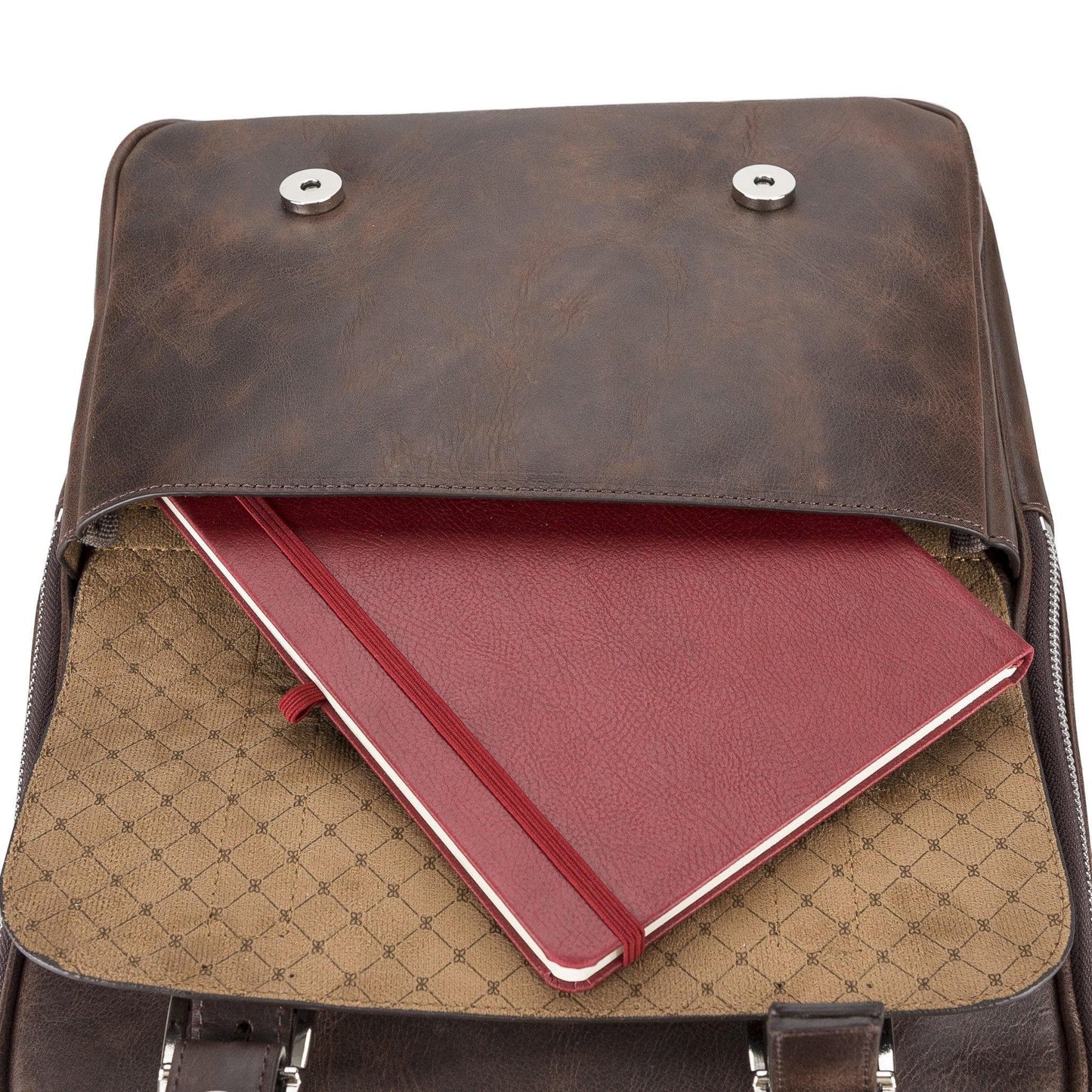 Bouletta Bouletta Molde Unisex Leather Laptop Backpack