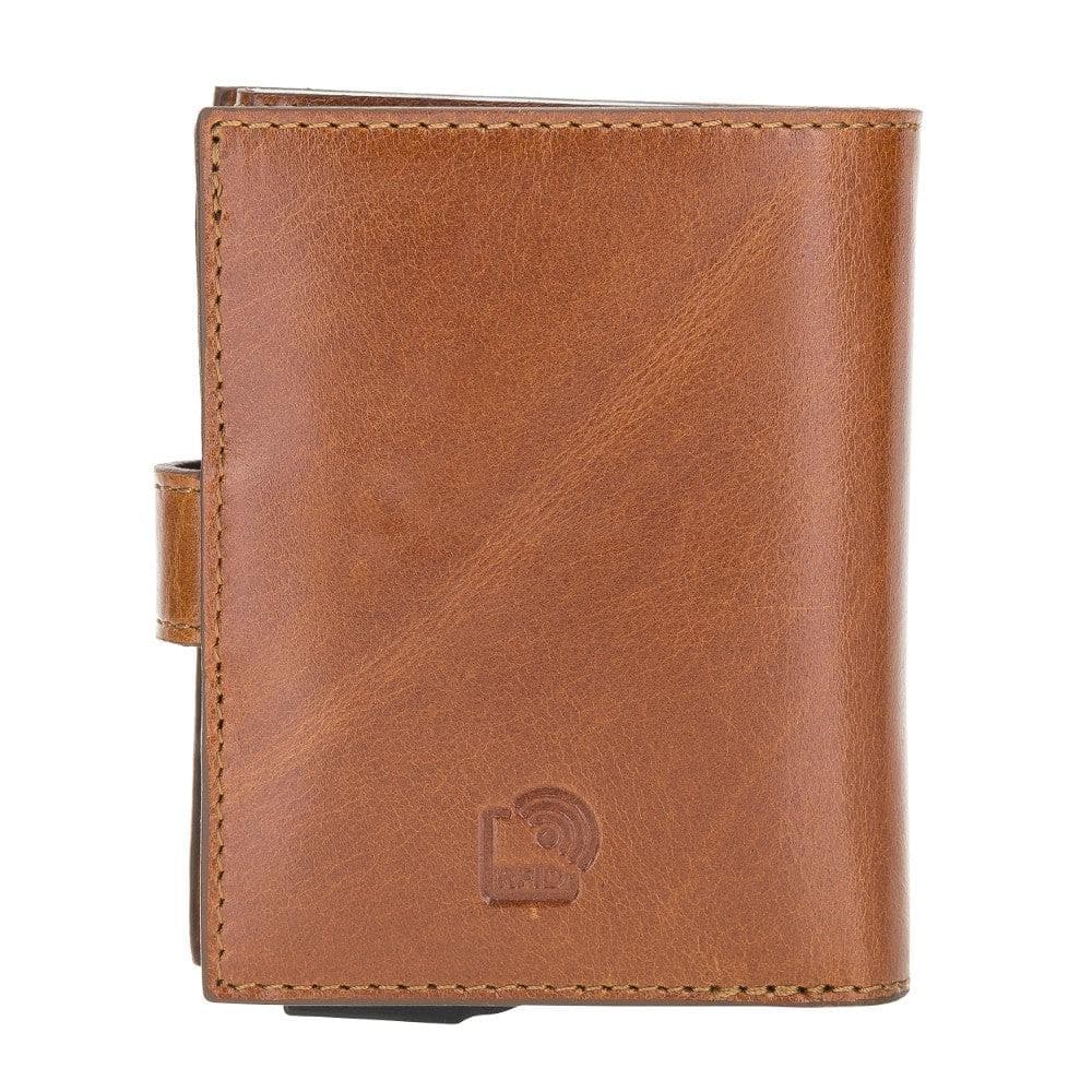 Bayelon Palermo Leather Zip Mechanical Card Holder