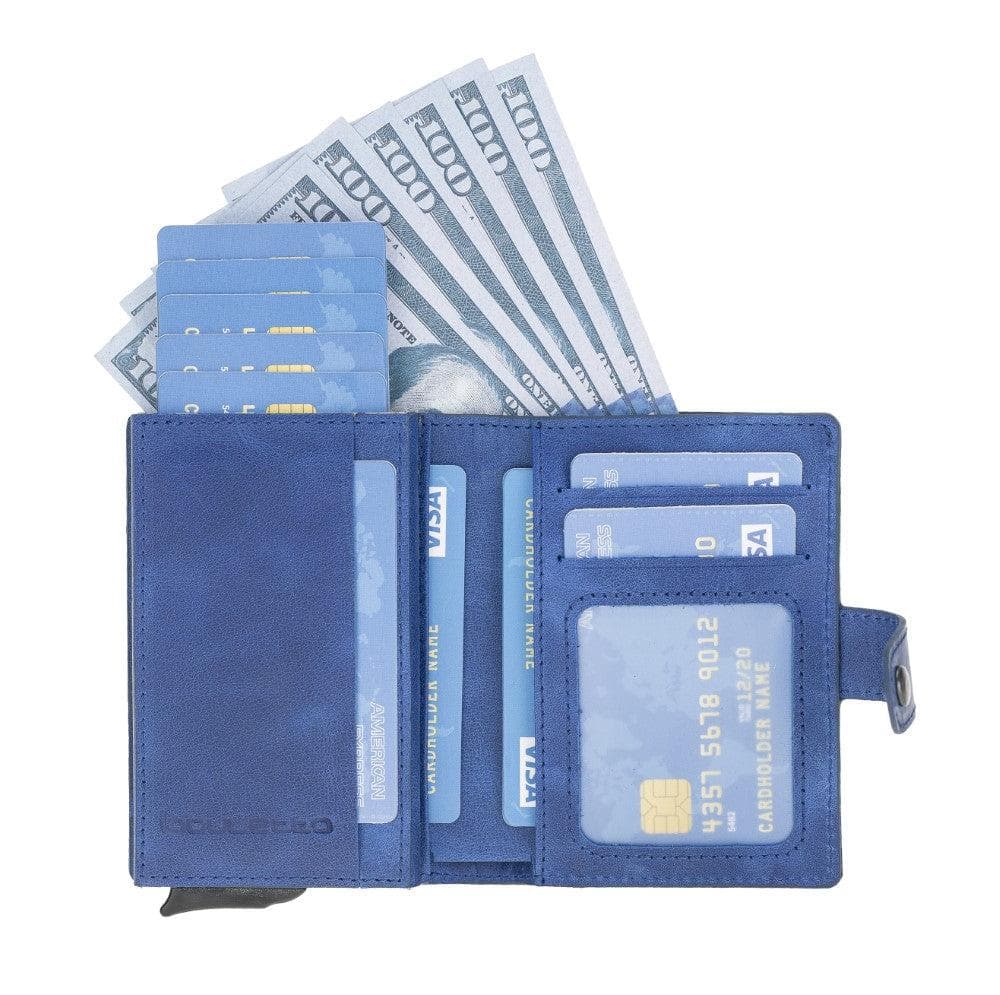 Bayelon Palermo Leather Zip Mechanical Card Holder