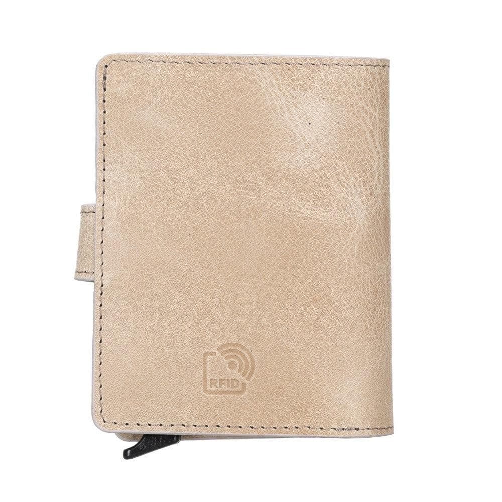 Bayelon Palermo Leather Zip Mechanical Card Holder