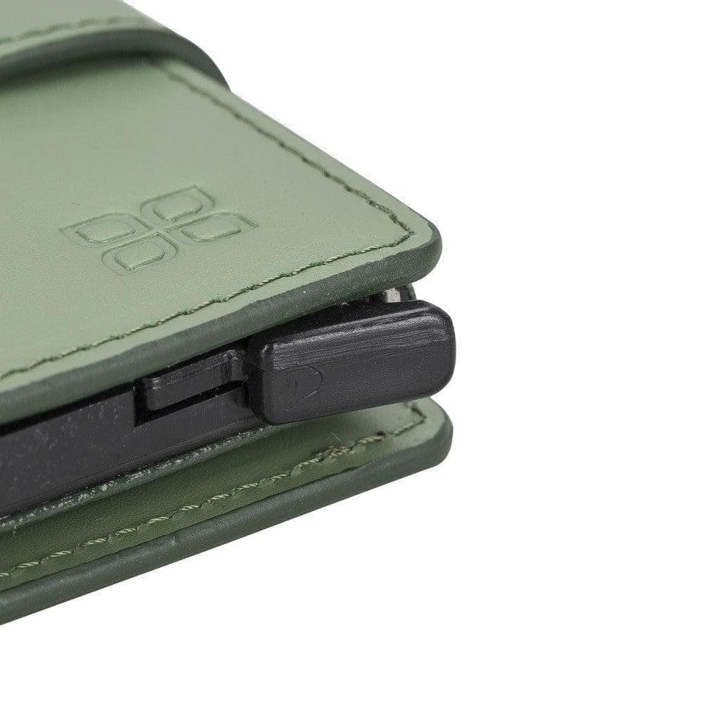 Bayelon Palermo Leather Zip Mechanical Card Holder