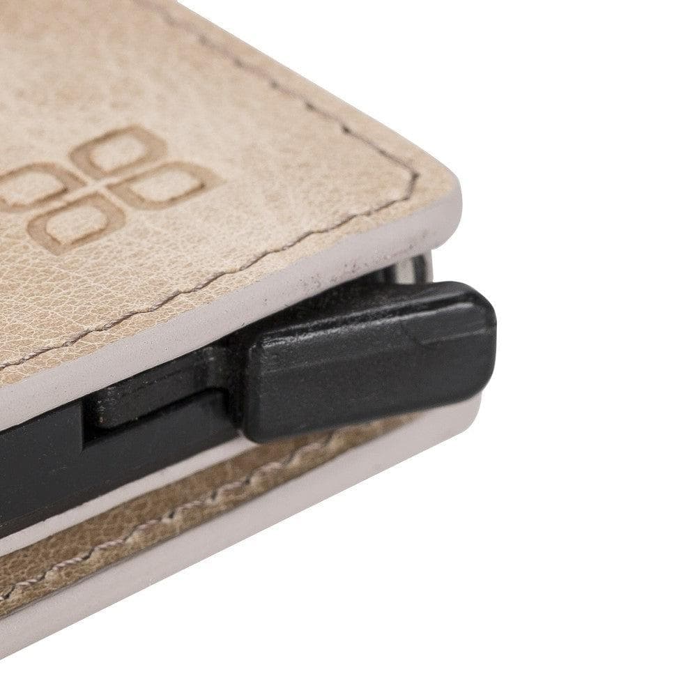 Bayelon Palermo Leather Zip Mechanical Card Holder