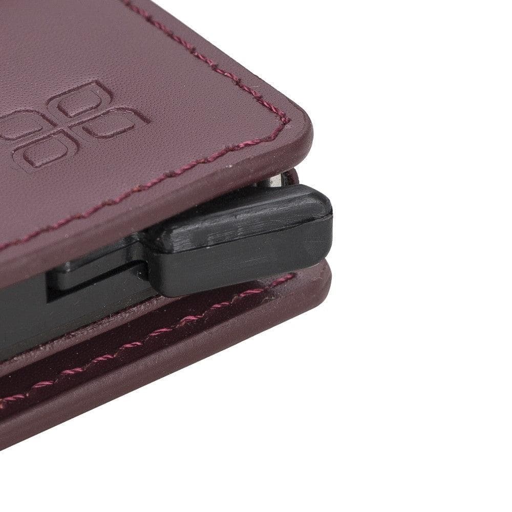 Bayelon Palermo Leather Zip Mechanical Card Holder