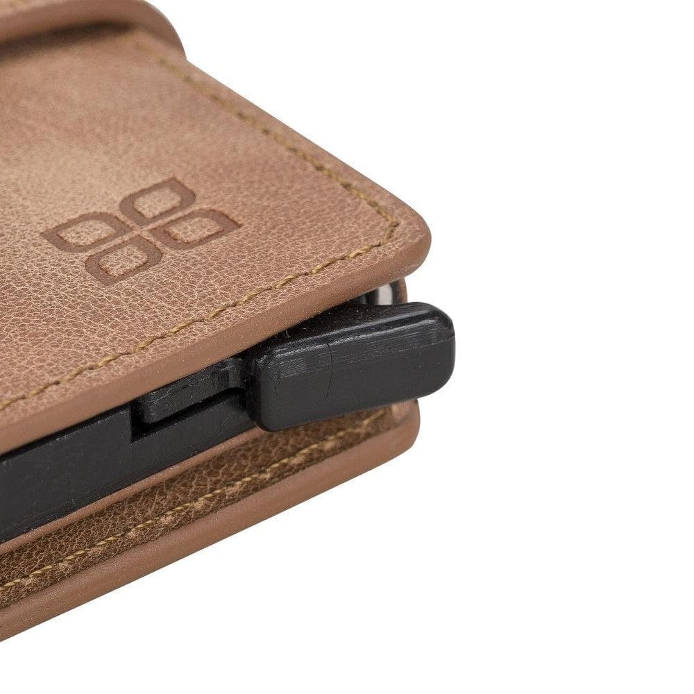 Bayelon Palermo Leather Zip Mechanical Card Holder