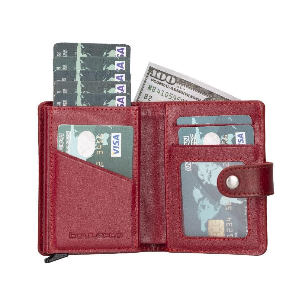 Bayelon Palermo Leather Zip Mechanical Card Holder