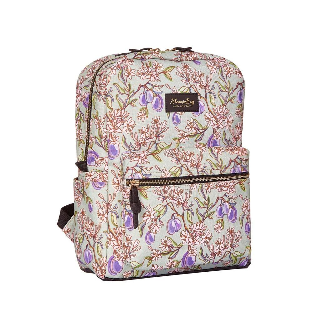BloominBag Plums in Bloom 13-14 Inch MacBook / Laptop Backpack