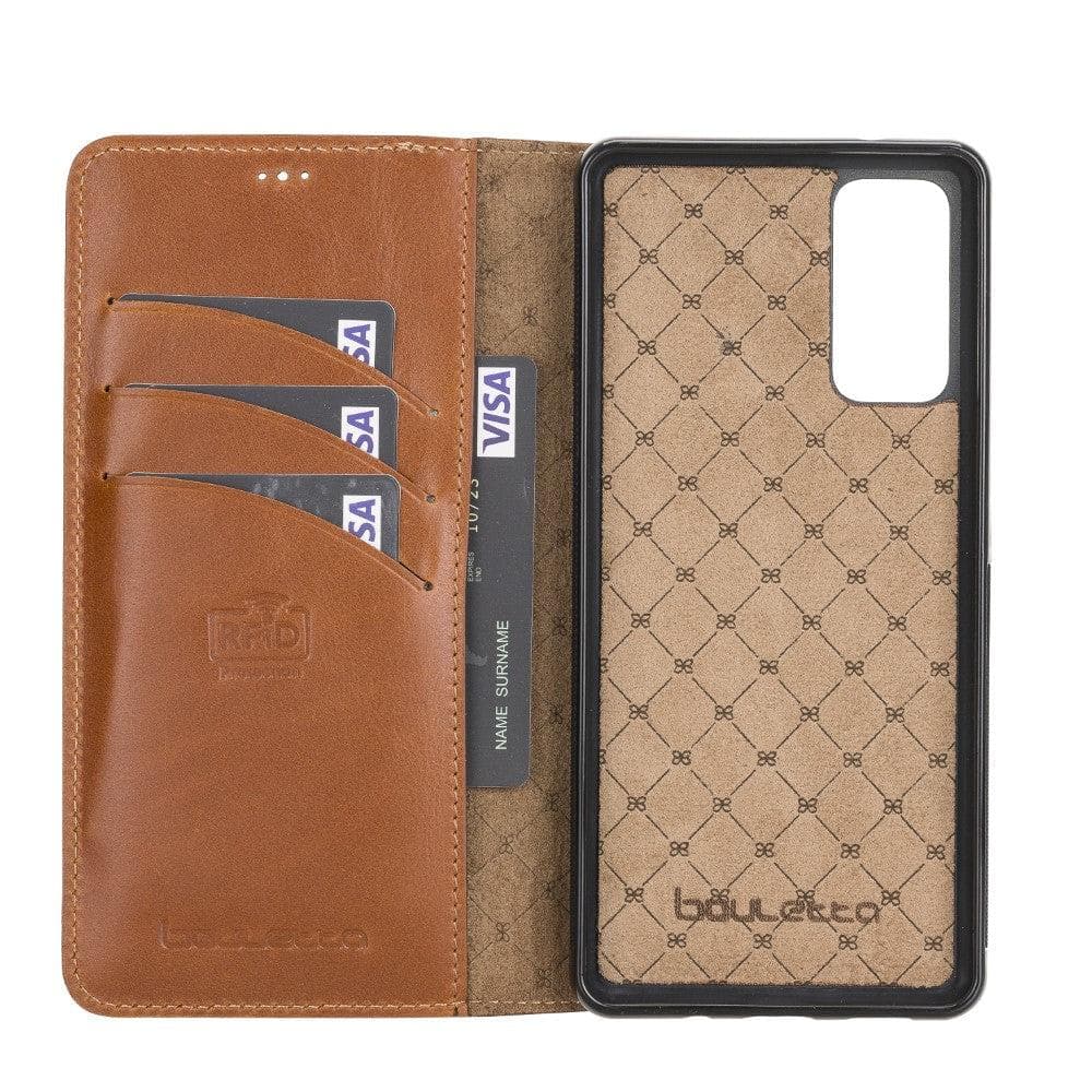 Bayelon Magic Wallet Case for Samsung Galaxy S20 FE - Detachable Leather