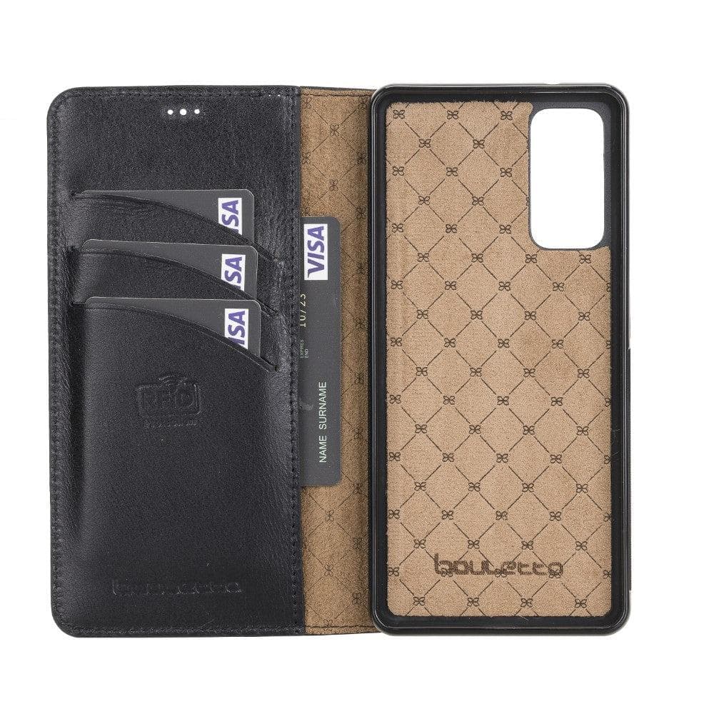 Bayelon Magic Wallet Case for Samsung Galaxy S20 FE - Detachable Leather