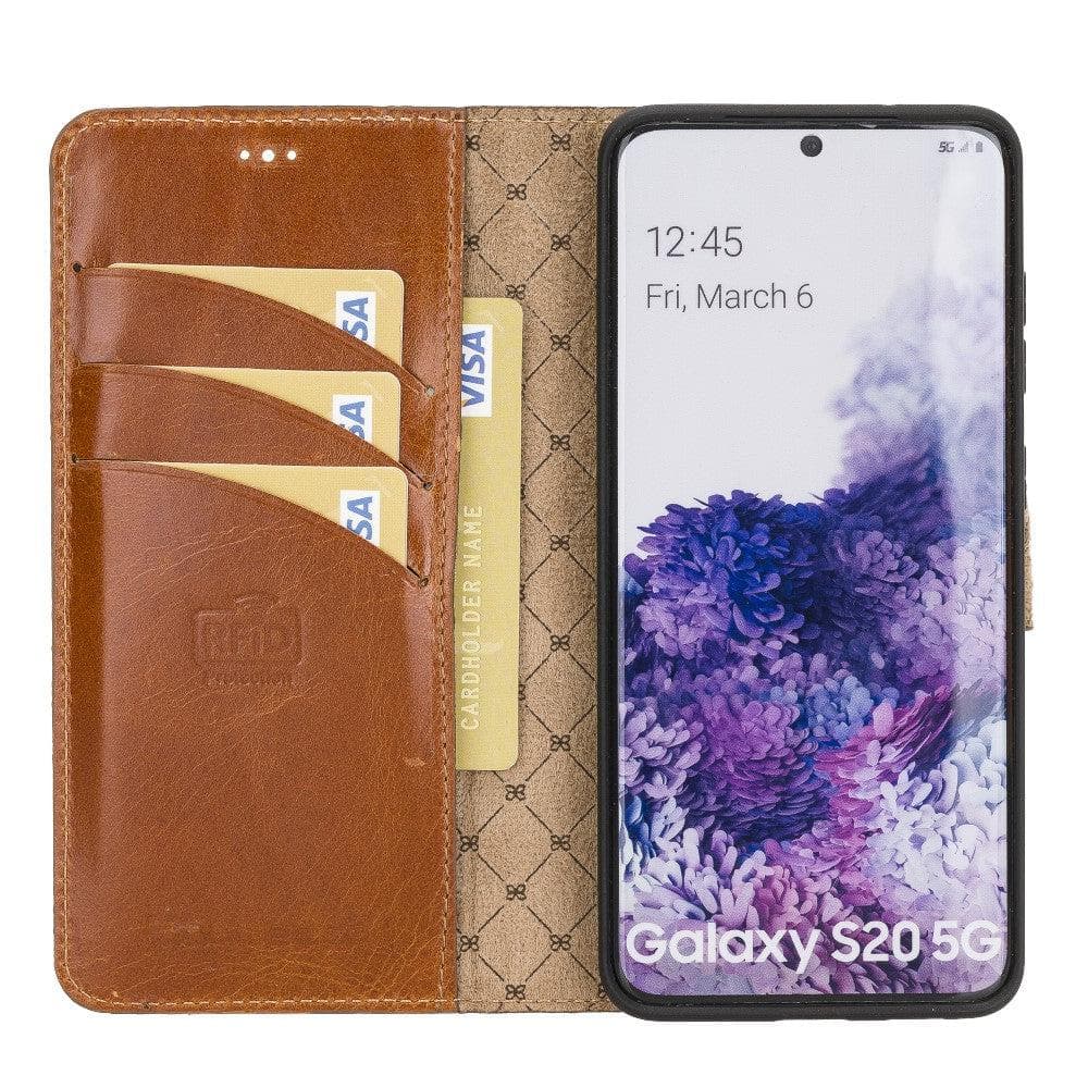 Bayelon Magic Detachable Leather Wallet Case for Samsung Galaxy S20