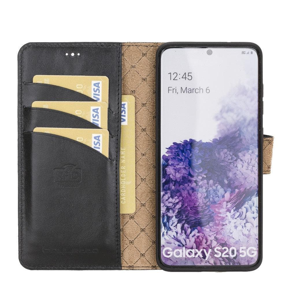 Bayelon Magic Detachable Leather Wallet Case for Samsung Galaxy S20
