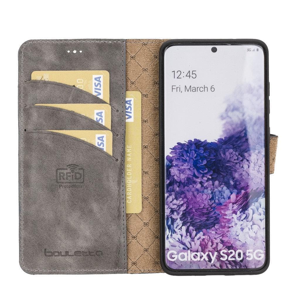 Bayelon Magic Detachable Leather Wallet Case for Samsung Galaxy S20