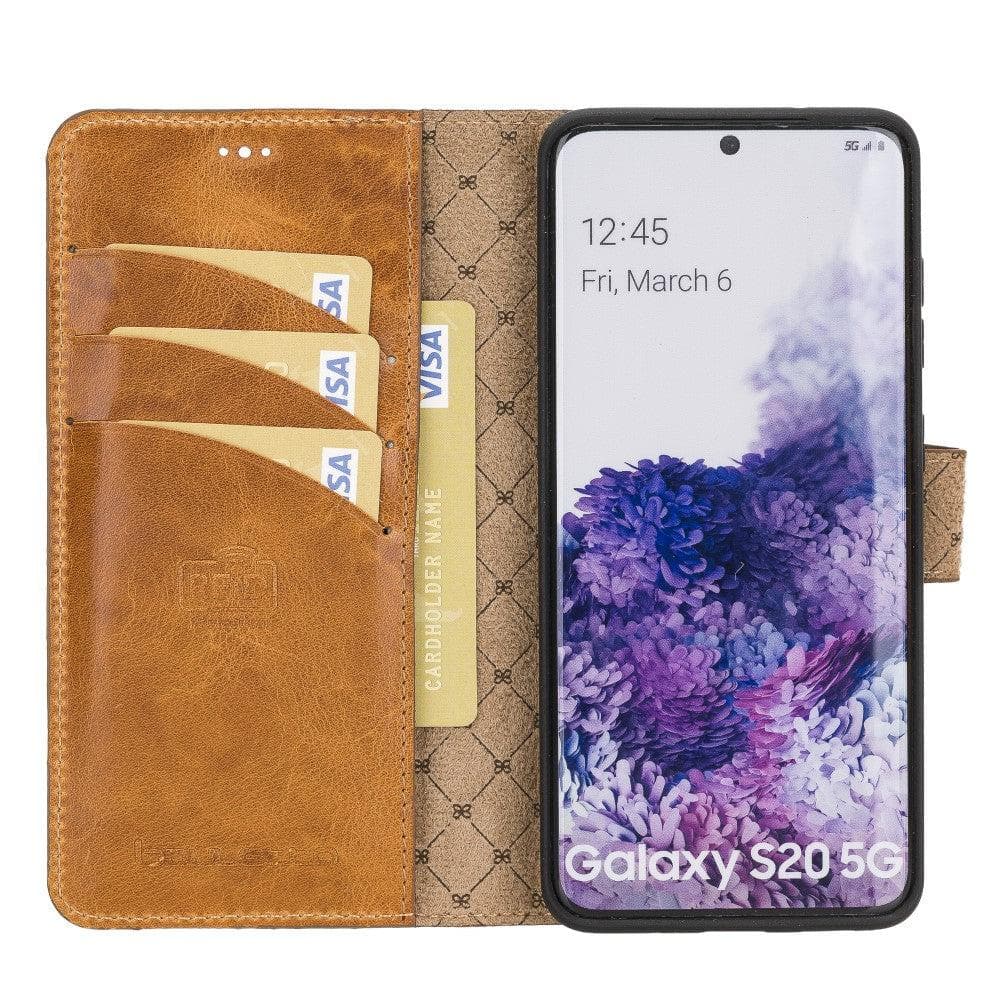 Bayelon Magic Detachable Leather Wallet Case for Samsung Galaxy S20