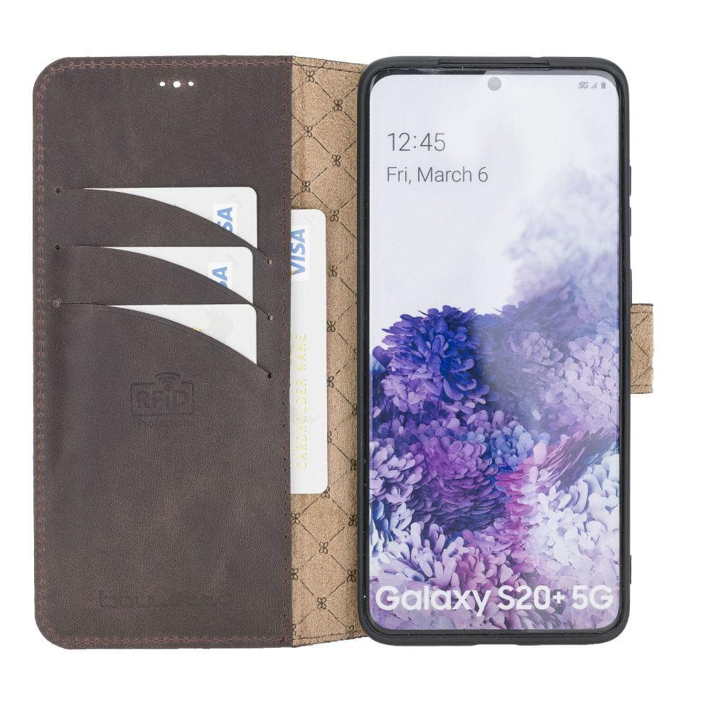 Bouletta Bouletta Leather Wallet Case for Samsung Galaxy S20 Series Brown